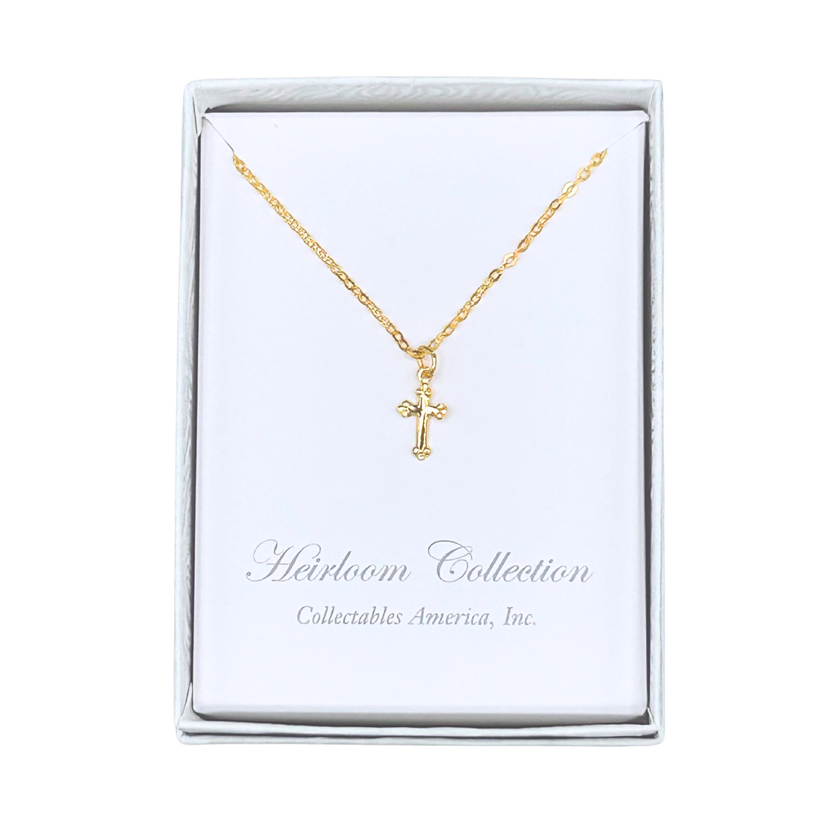 Baby Gold Cross Necklace