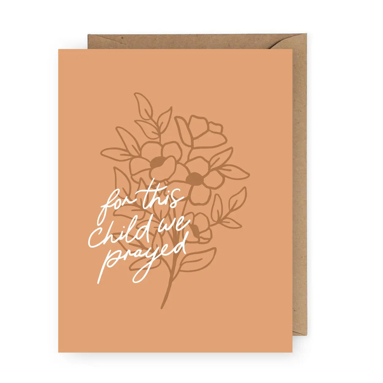 For This Child We Prayed Card