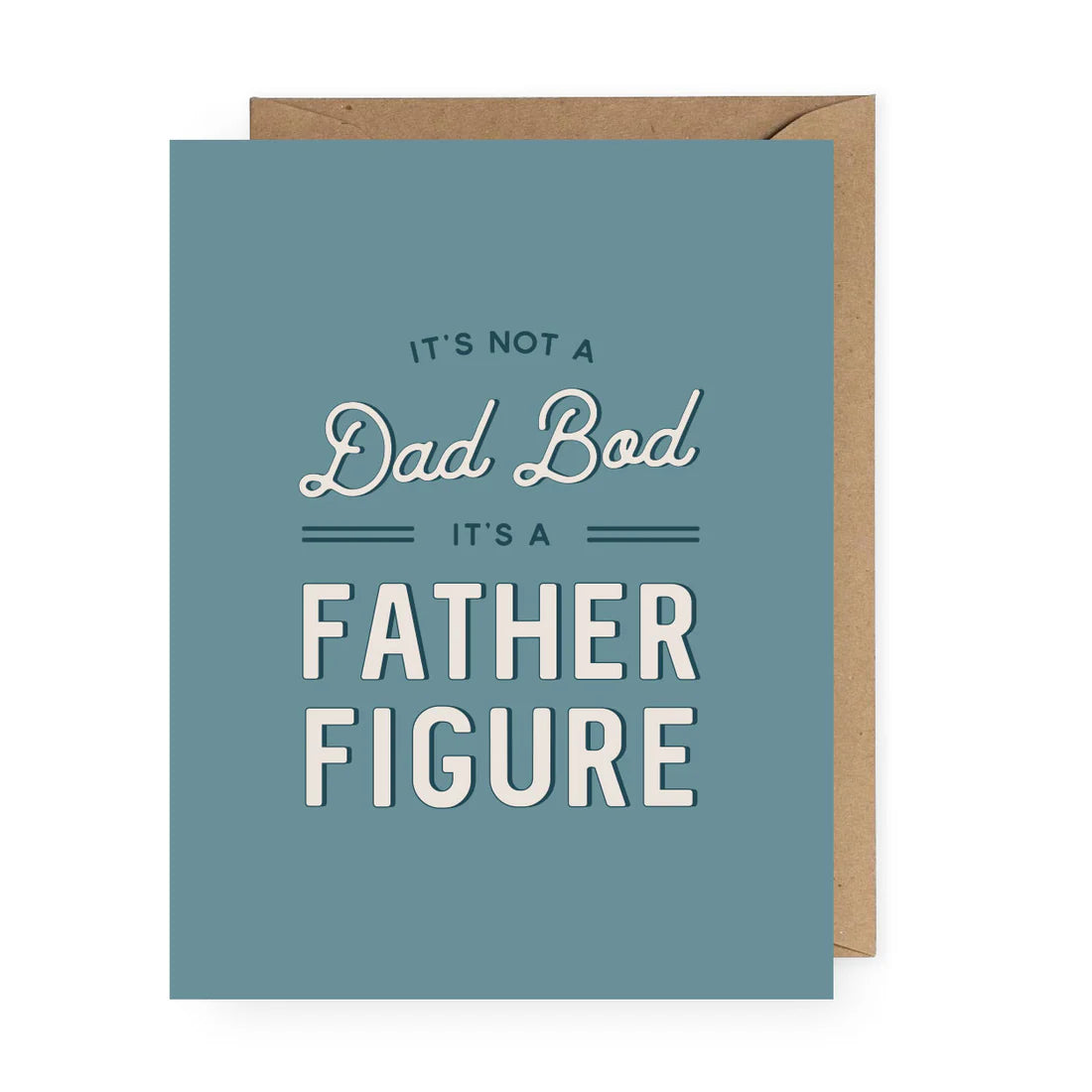 Dad Bod Greeting Card