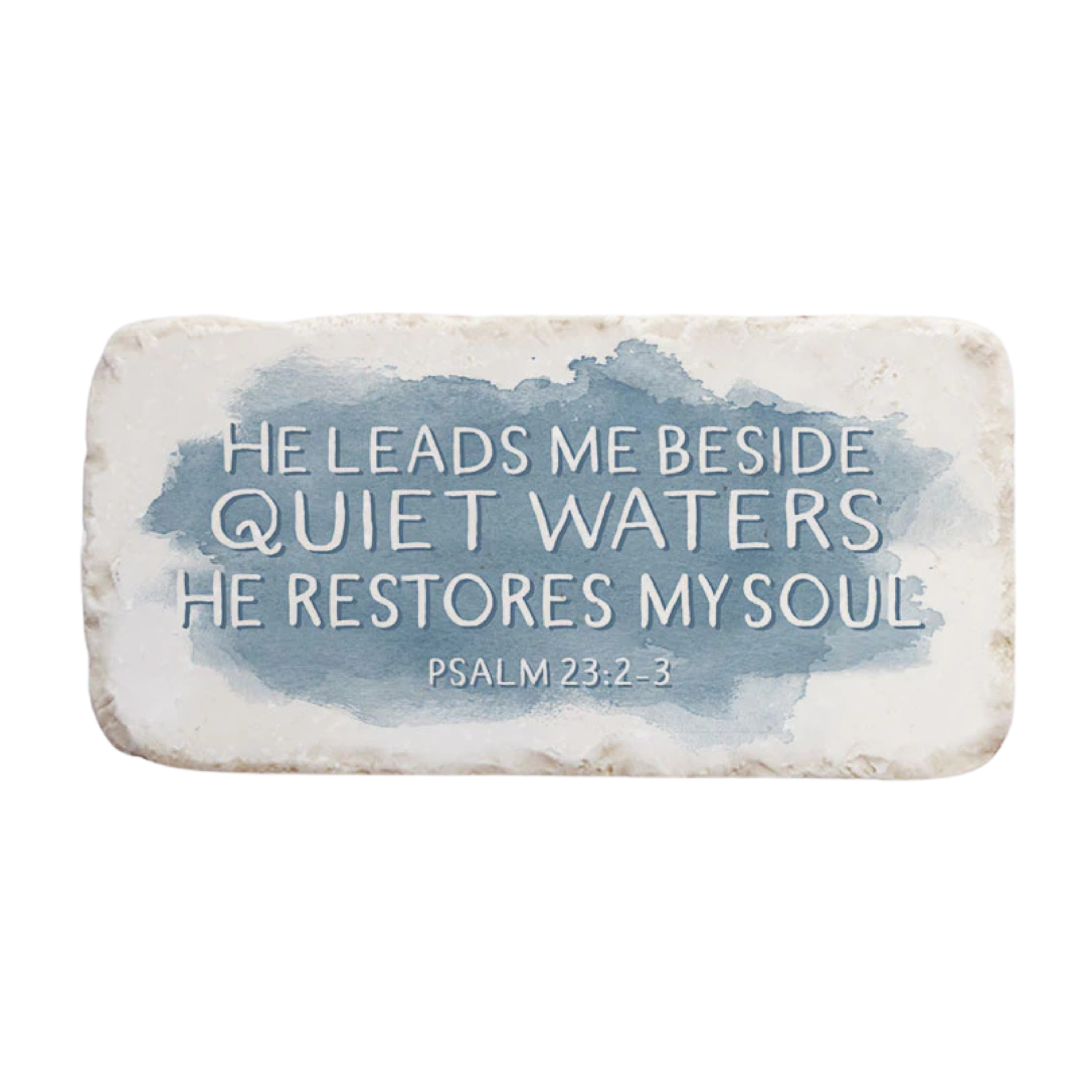 Psalm 23:2-3 Stone