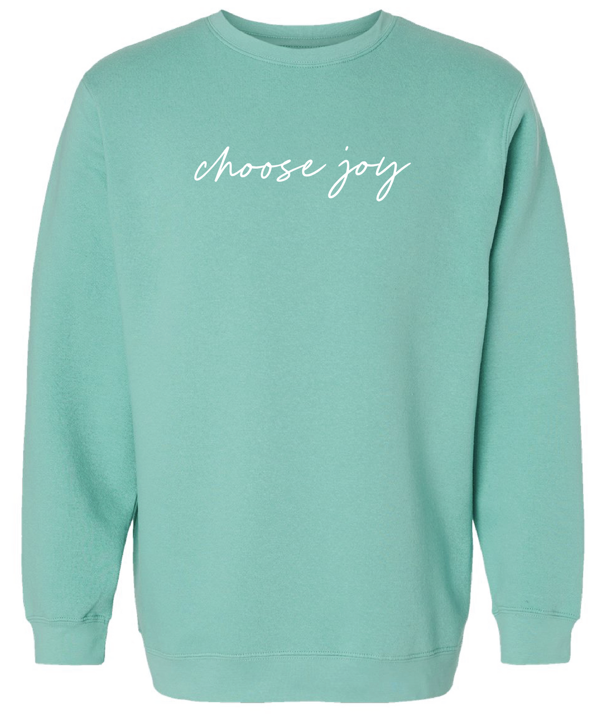 Embroidered Choose Joy Crewneck