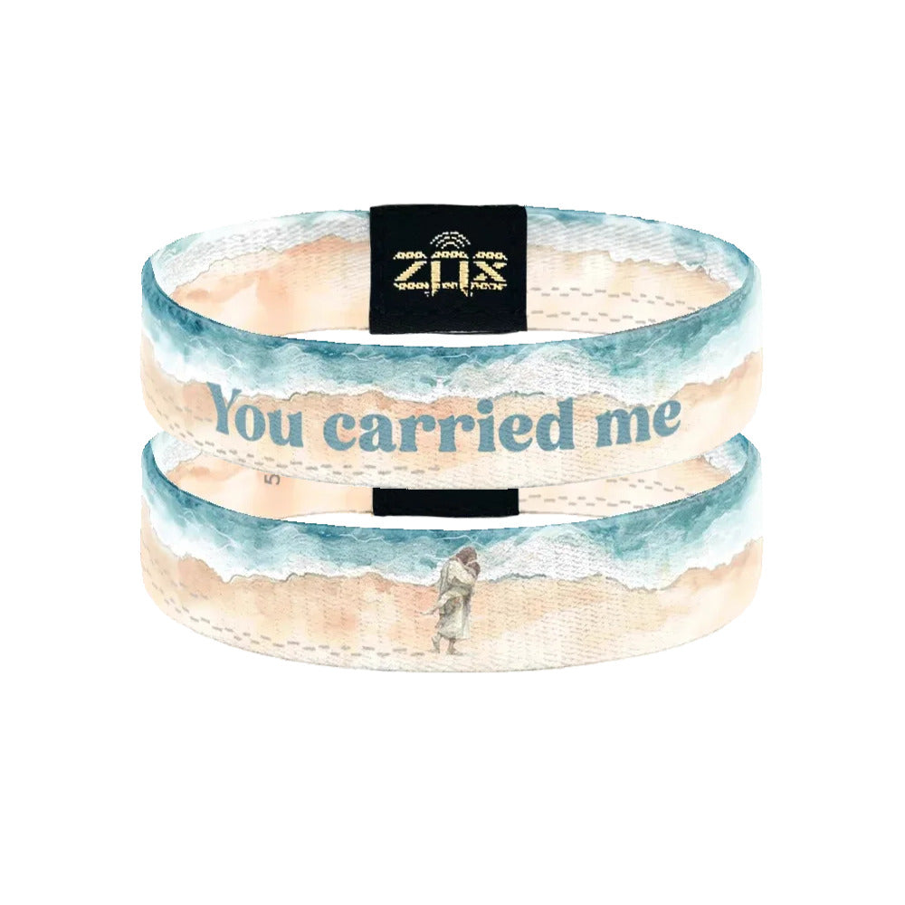 You Carried Me Bible Verse Bracelet