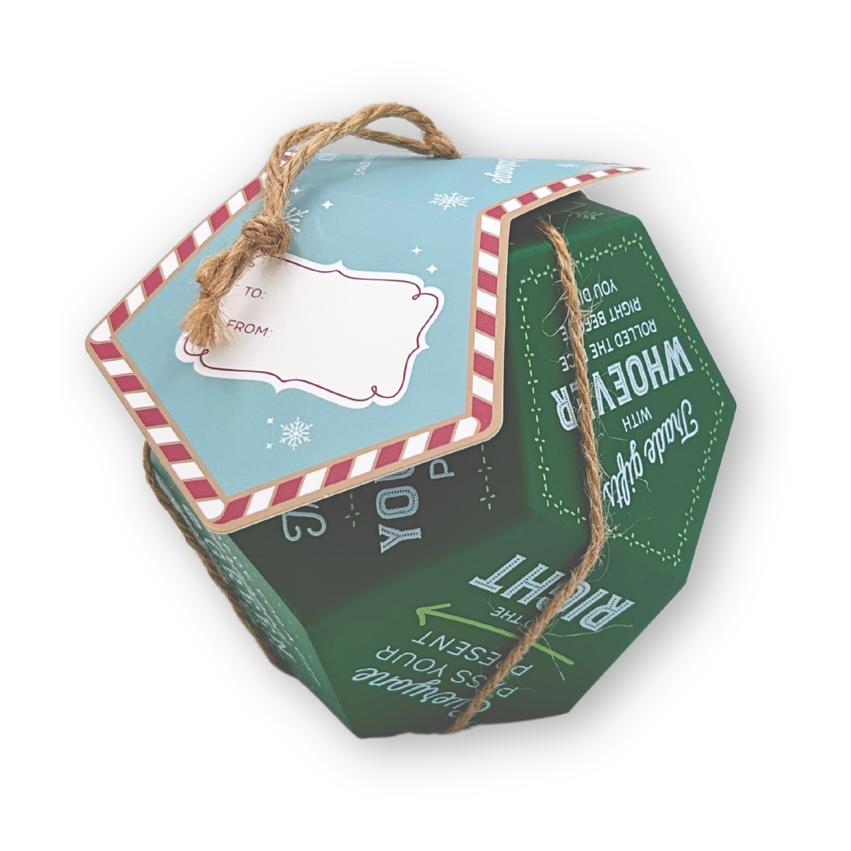 Gift Exchange 12-Sided Foam Dice