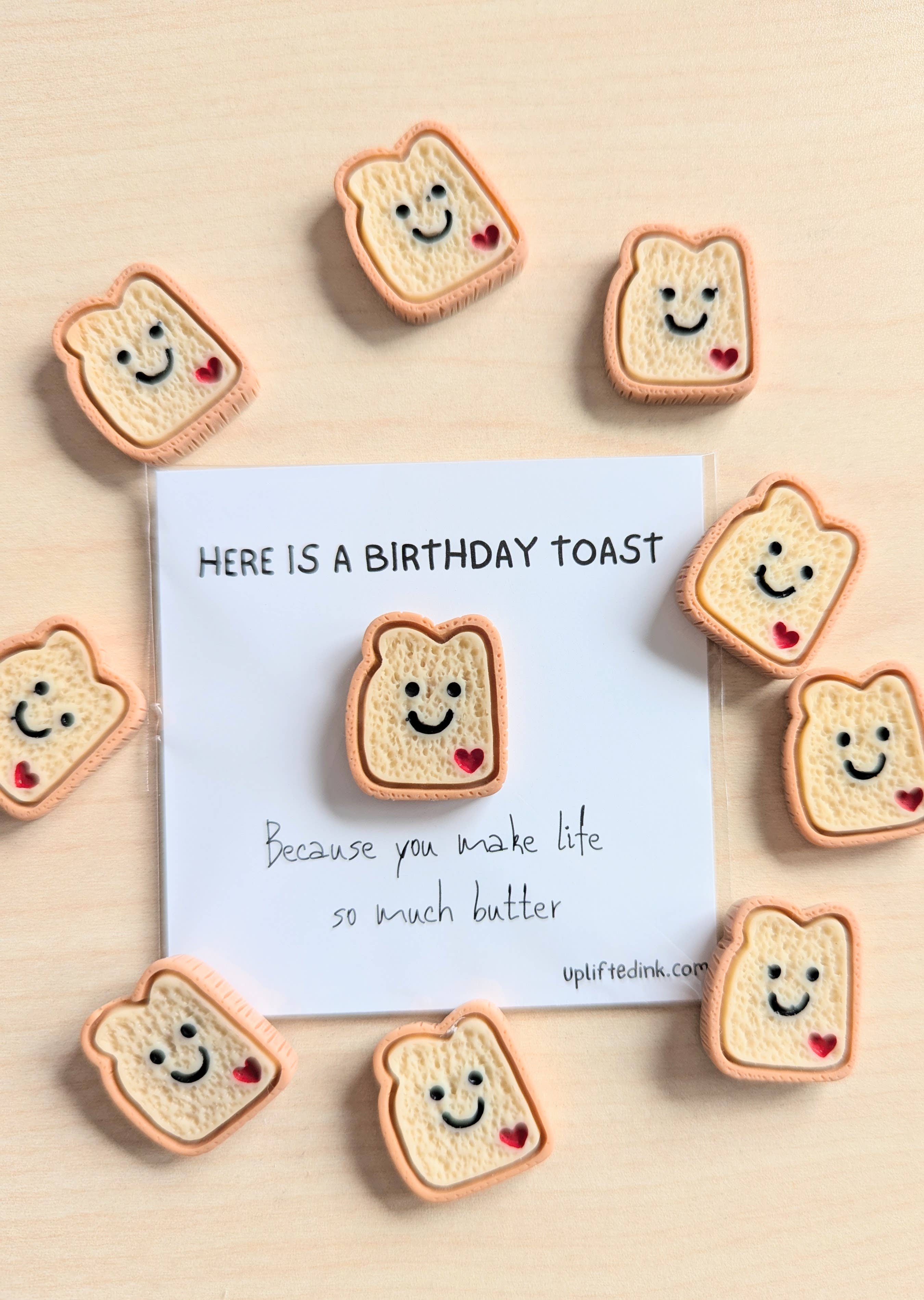 Mini Birthday Toast Card 