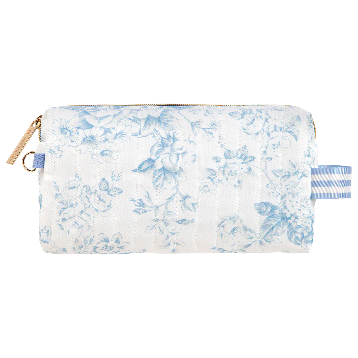 Blue Heirloom Cottage Pen Pouch