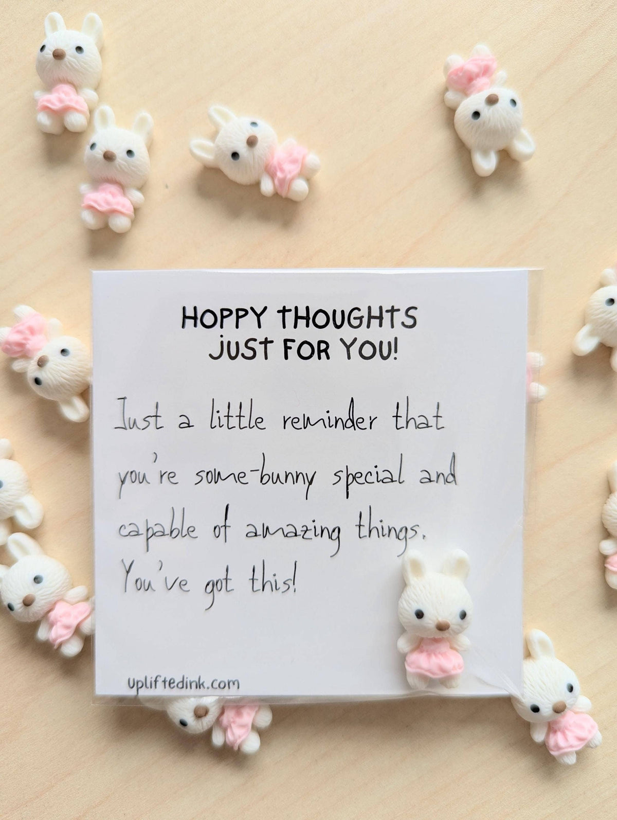 Mini Hoppy Thoughts Uplifting Card