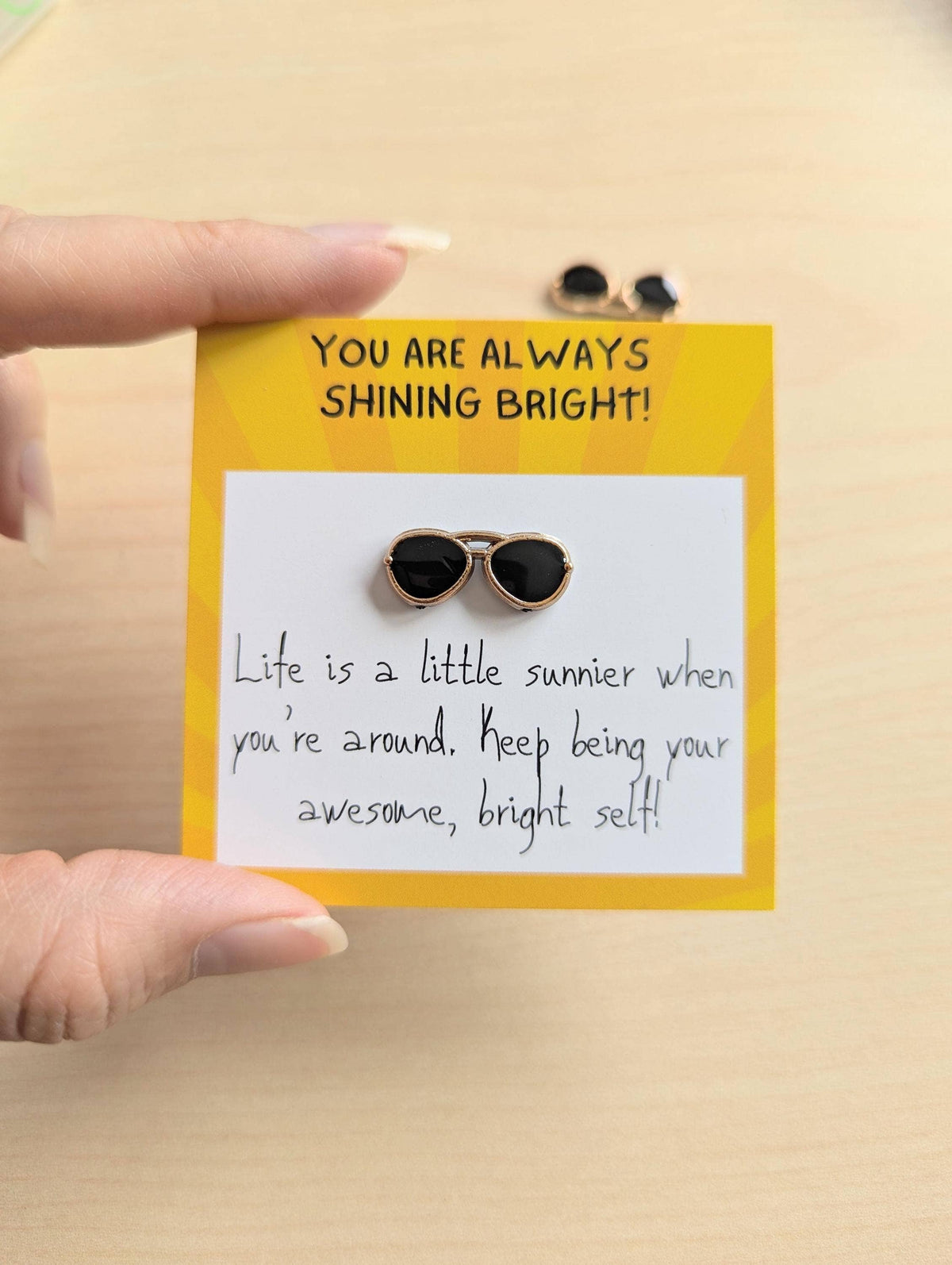 Mini Encouragement Sunglasses Card