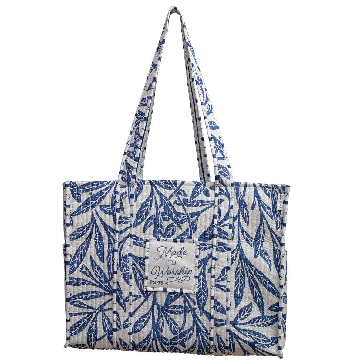 Made to Worship Large Tote Bag
