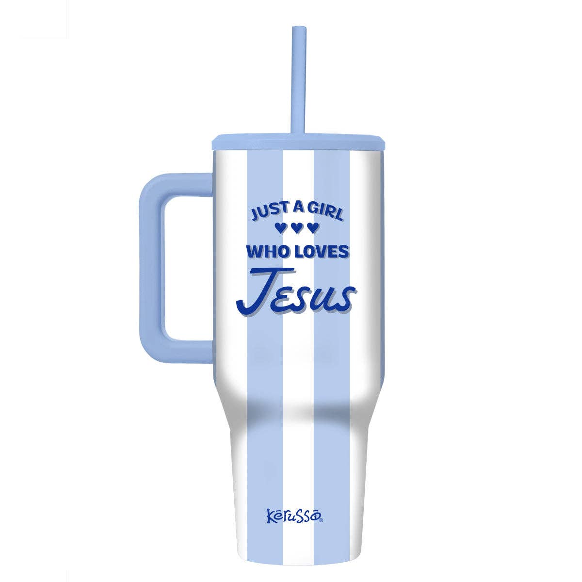 40oz Just A Girl Who Loves Jesus Tumbler