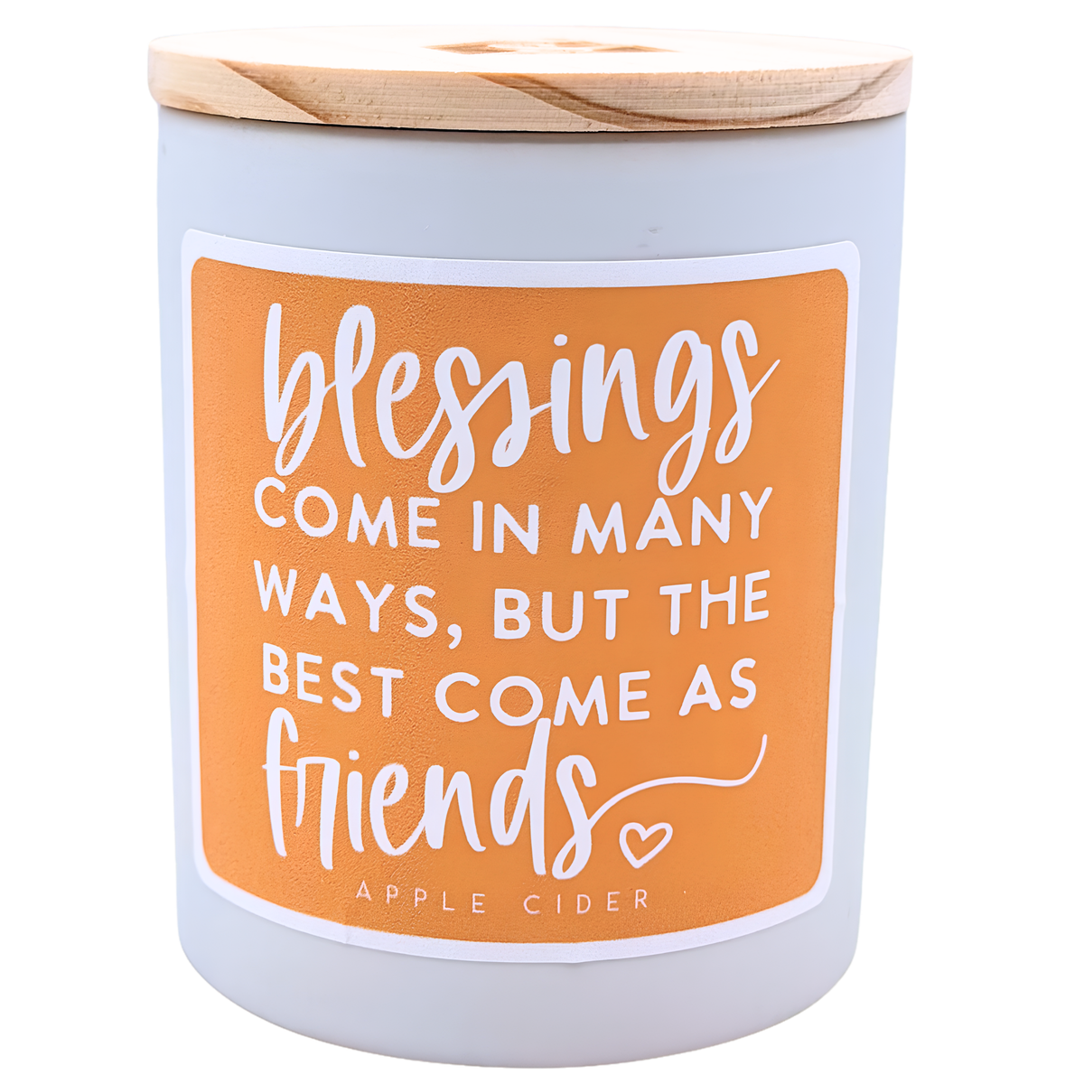 Blessings Friends Candle