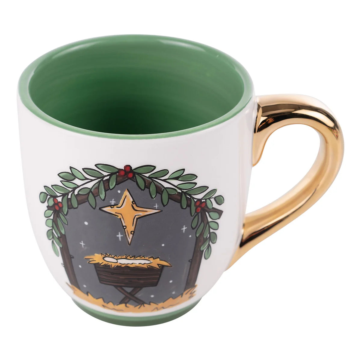 Born in a Stable Ceramic Mug