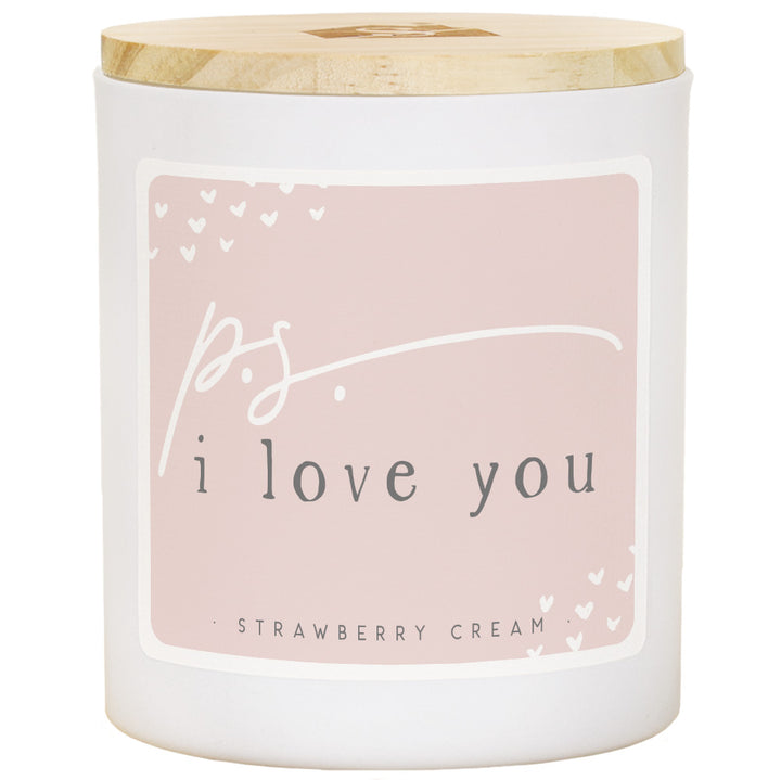 P.S. I Love You Candle