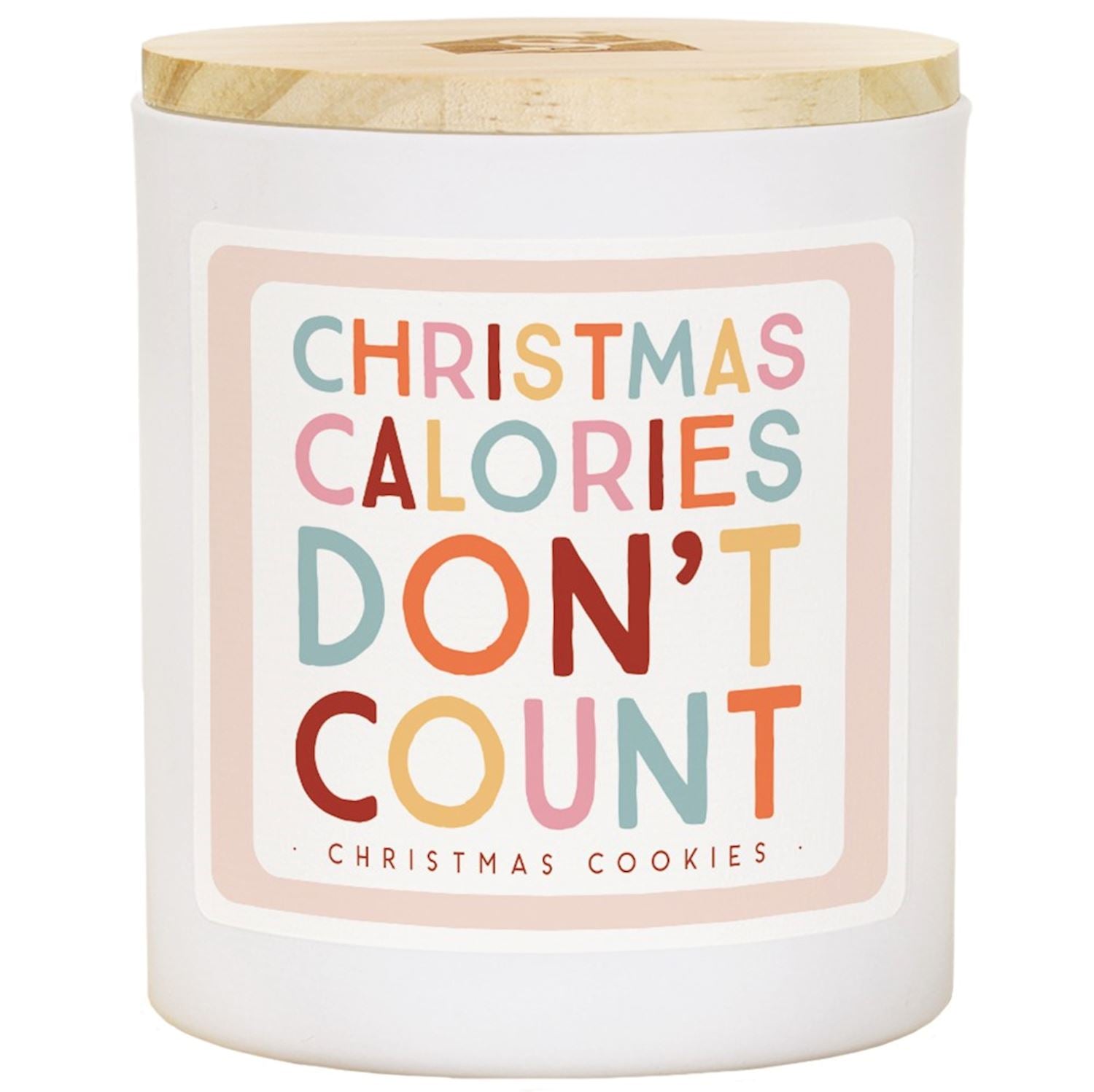 Christmas Calories Candle