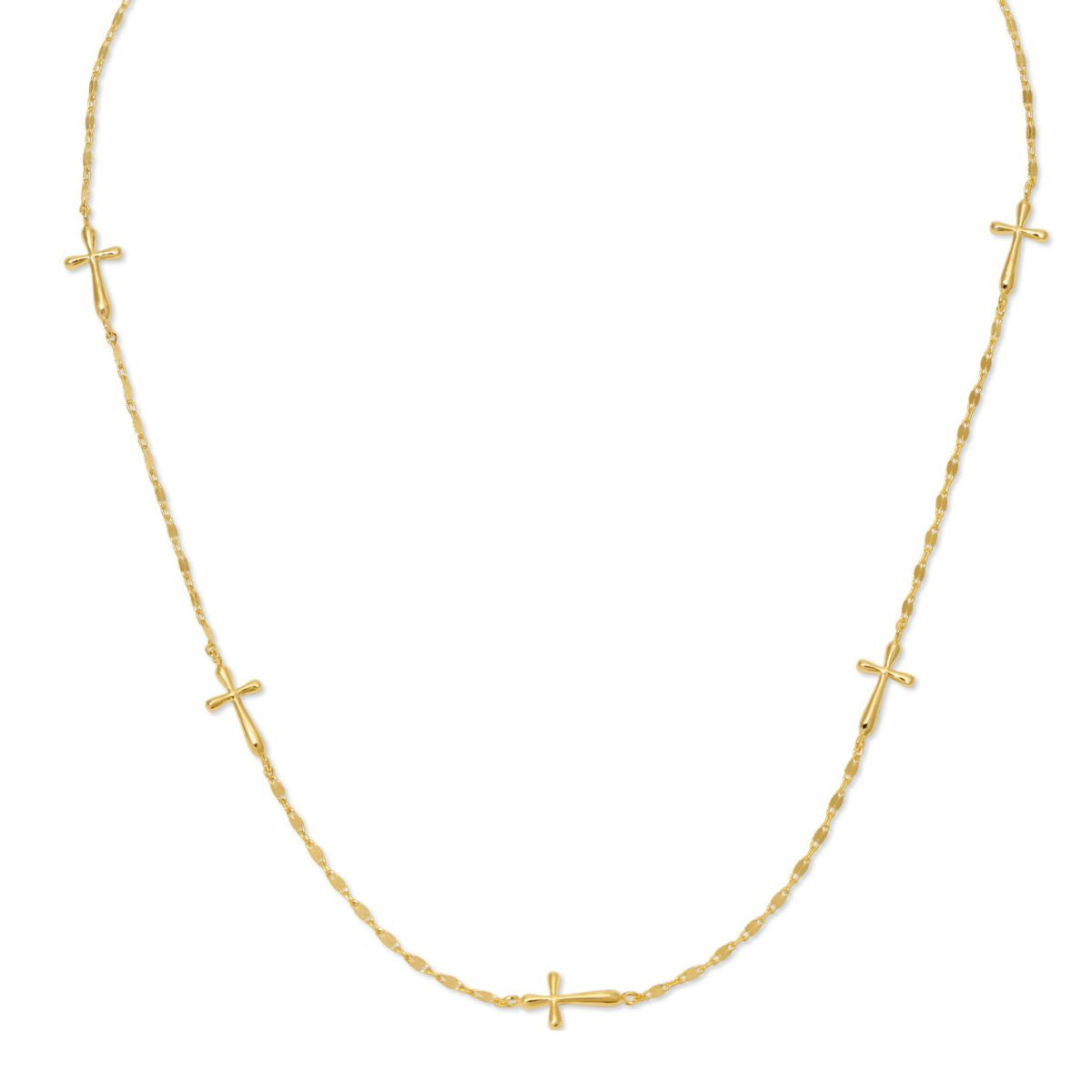 Cross Collar Necklace