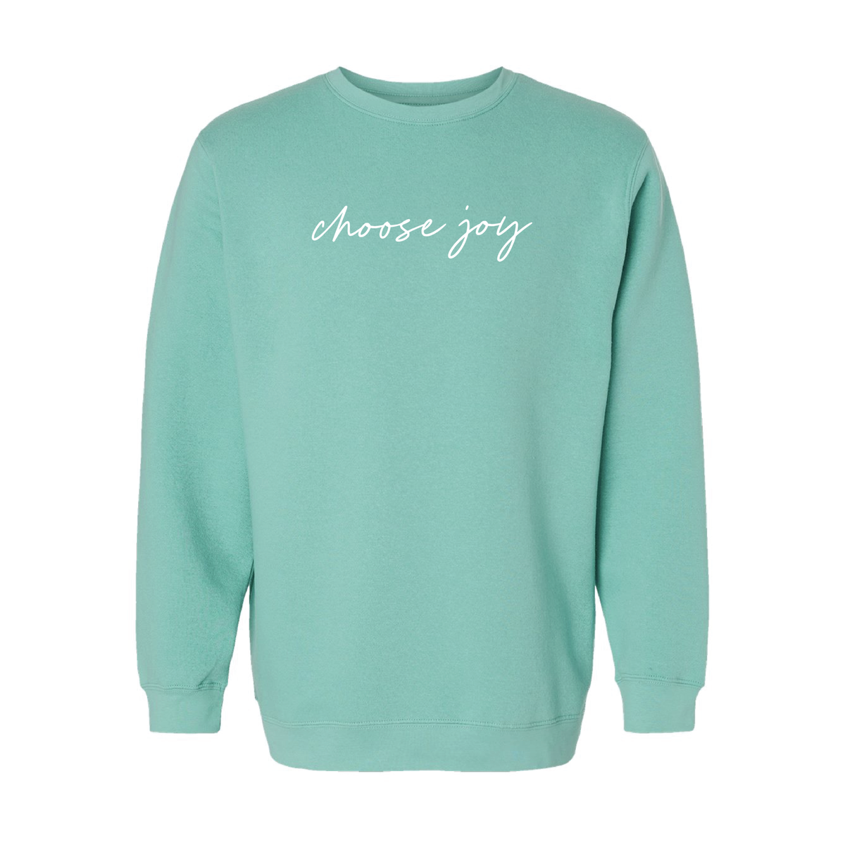 Embroidered Choose Joy Crewneck