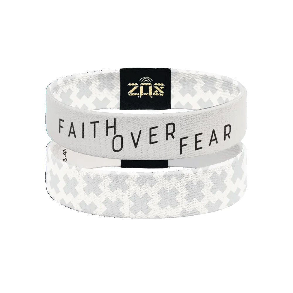 Faith Over Fear Bible Verse Bracelet