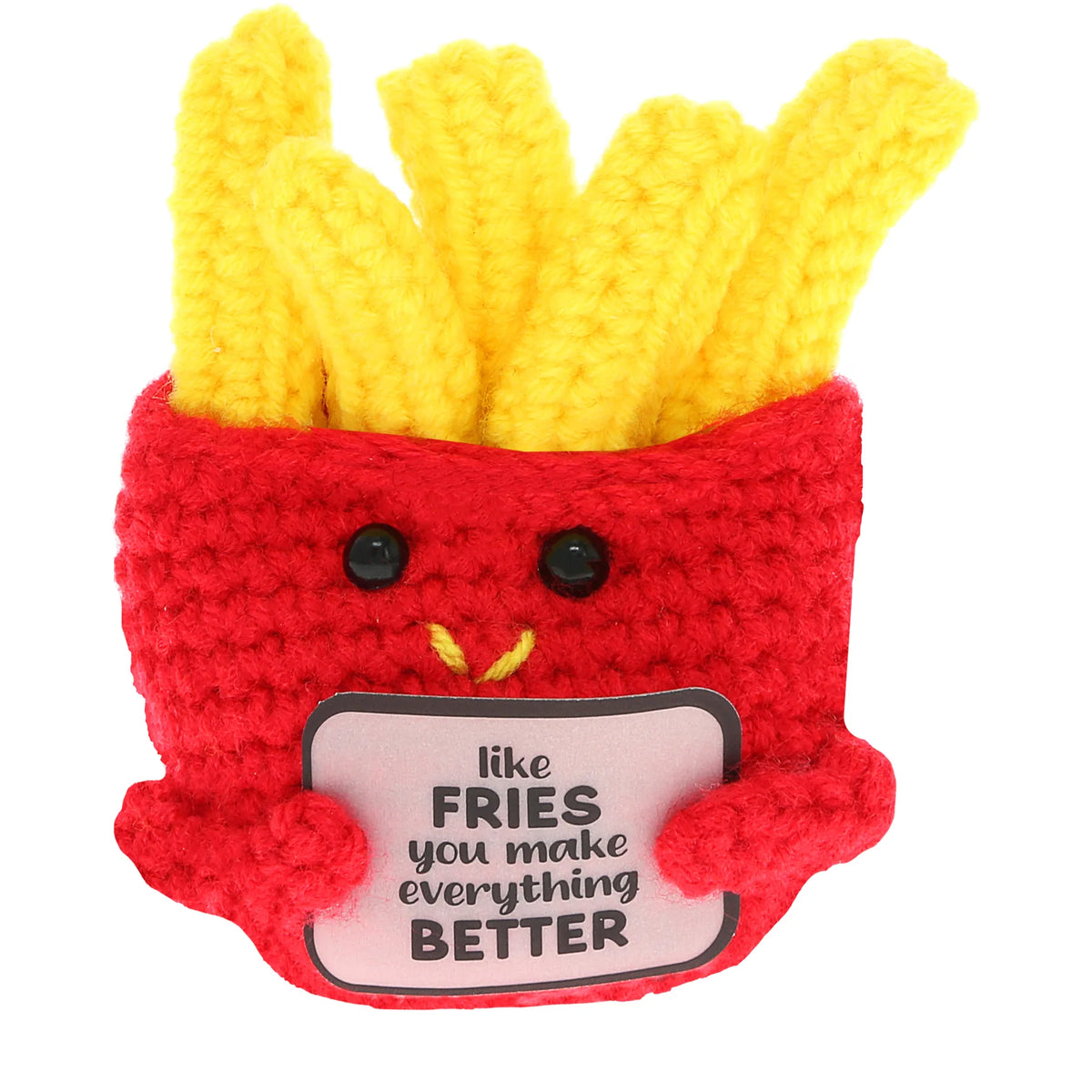 French Fry Crocheted Mini