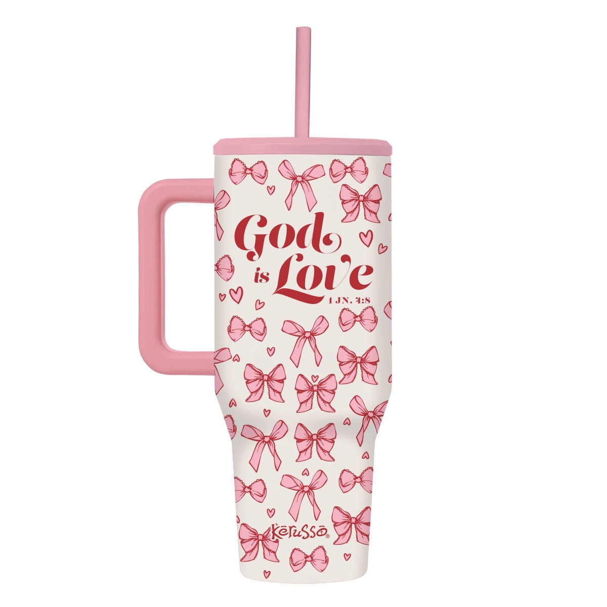 God is Love Bow Tumbler