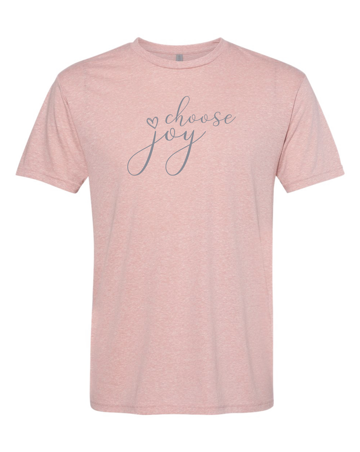 Pink Choose Joy Heart Shirt