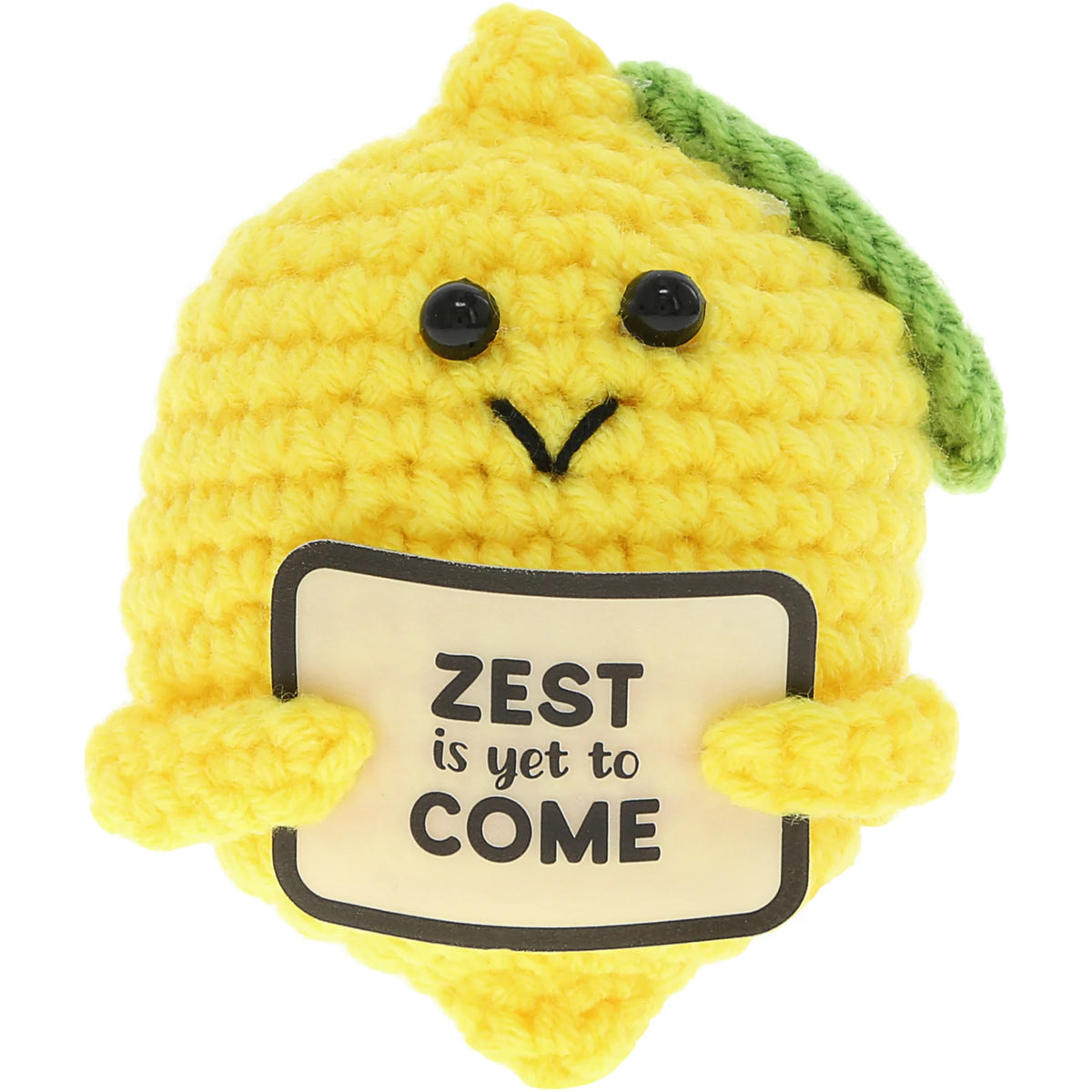Lemon Crocheted Mini