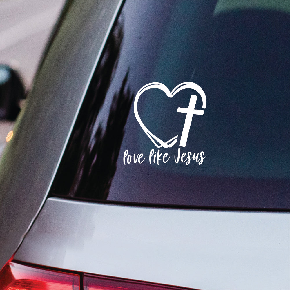 Love Like Jesus Vinyl Decal