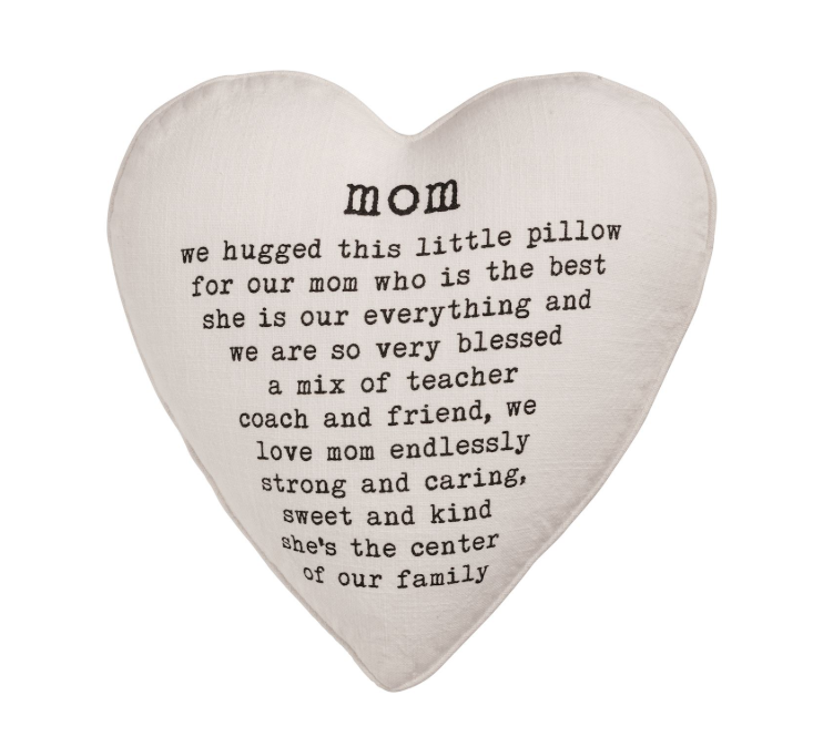 Mom Heart Pillow