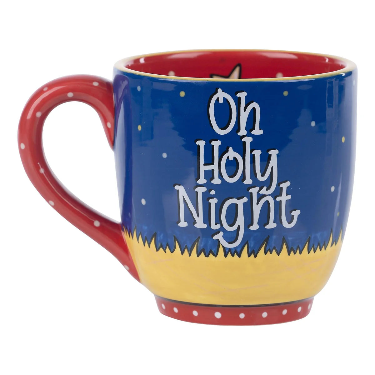 Manger Oh Holy Night Ceramic Mug