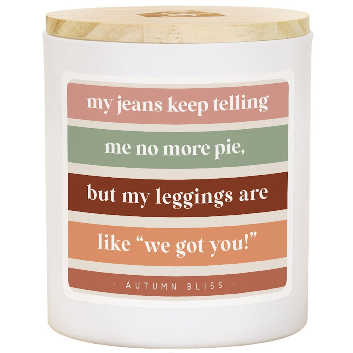 No More Pie Candle