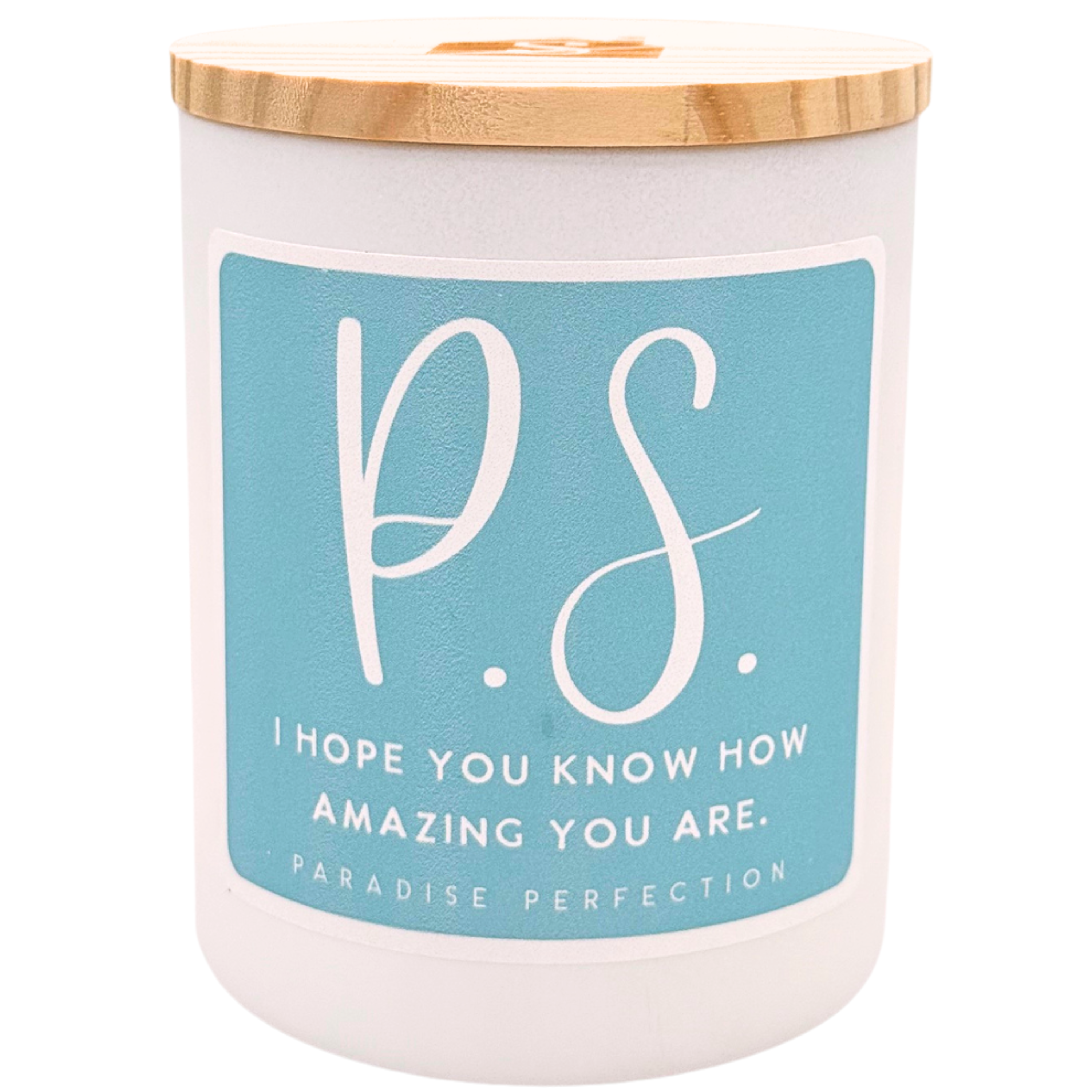 P.S. I Hope You Know Candle