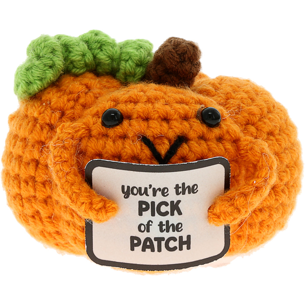 Pumpkin Crocheted Mini