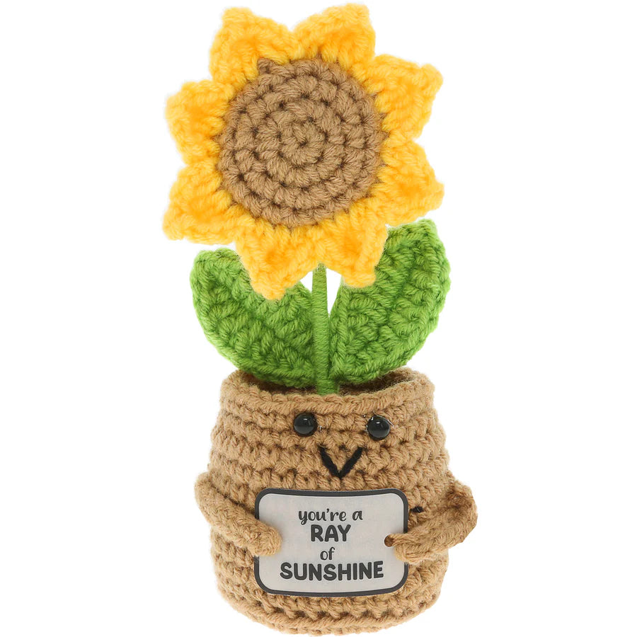 Sunflower Crocheted Mini
