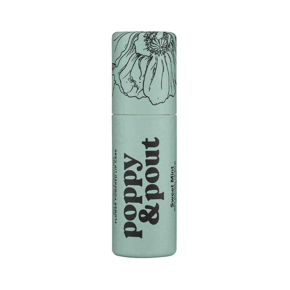Poppy & Pout Lip Balm - Sweet Mint
