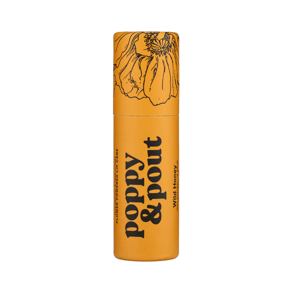 Poppy & Pout Lip Balm - Wild Honey