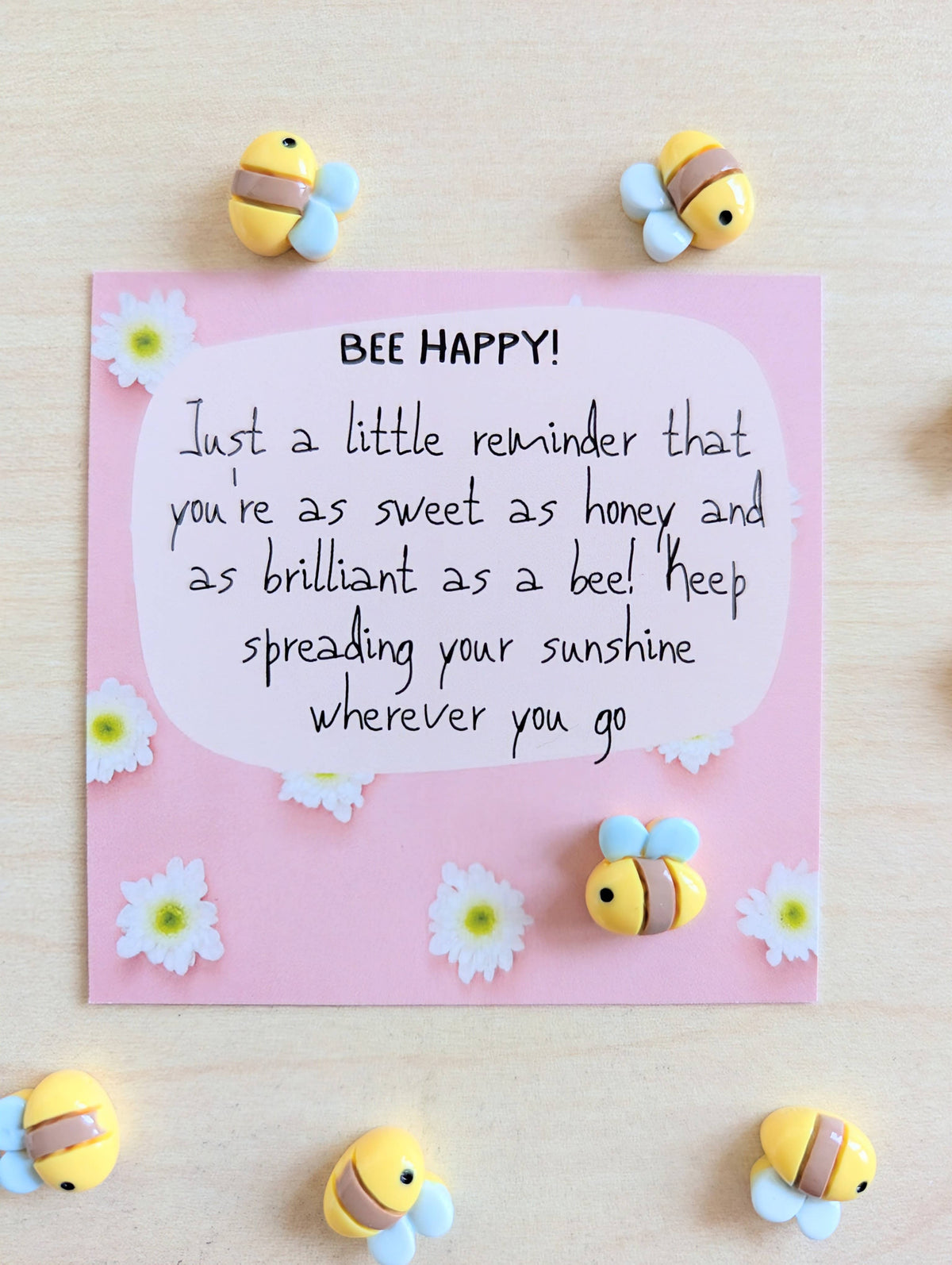 Mini "Bee Happy" Card
