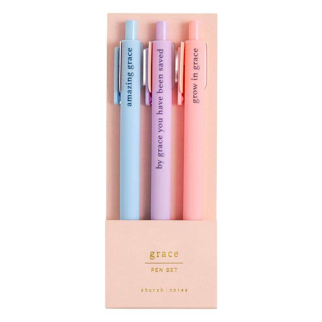 Grace Bible Study Pen Set