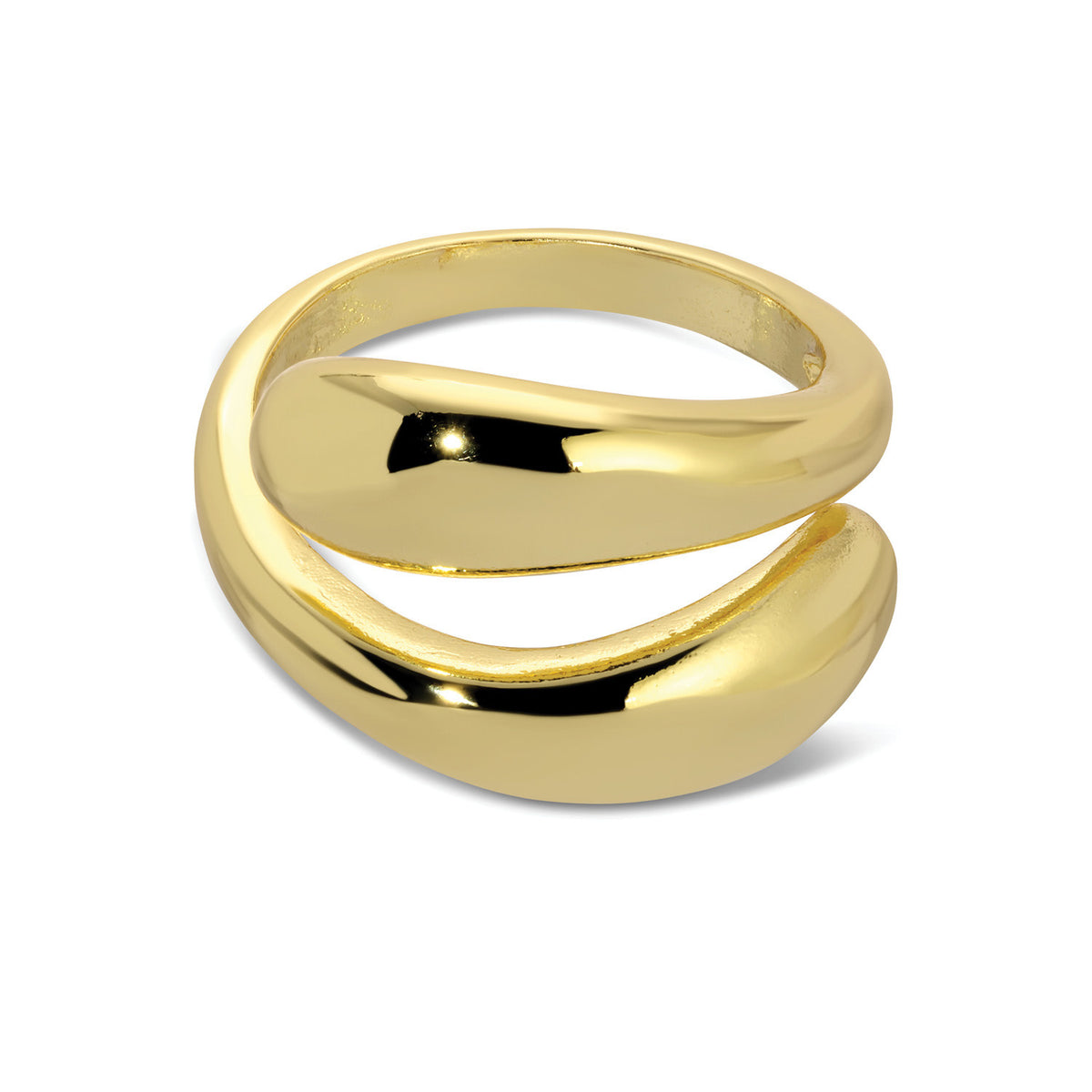 Adjustable Gold Wrap Ring