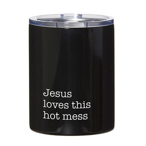 Jesus Loves Coffee Tumbler