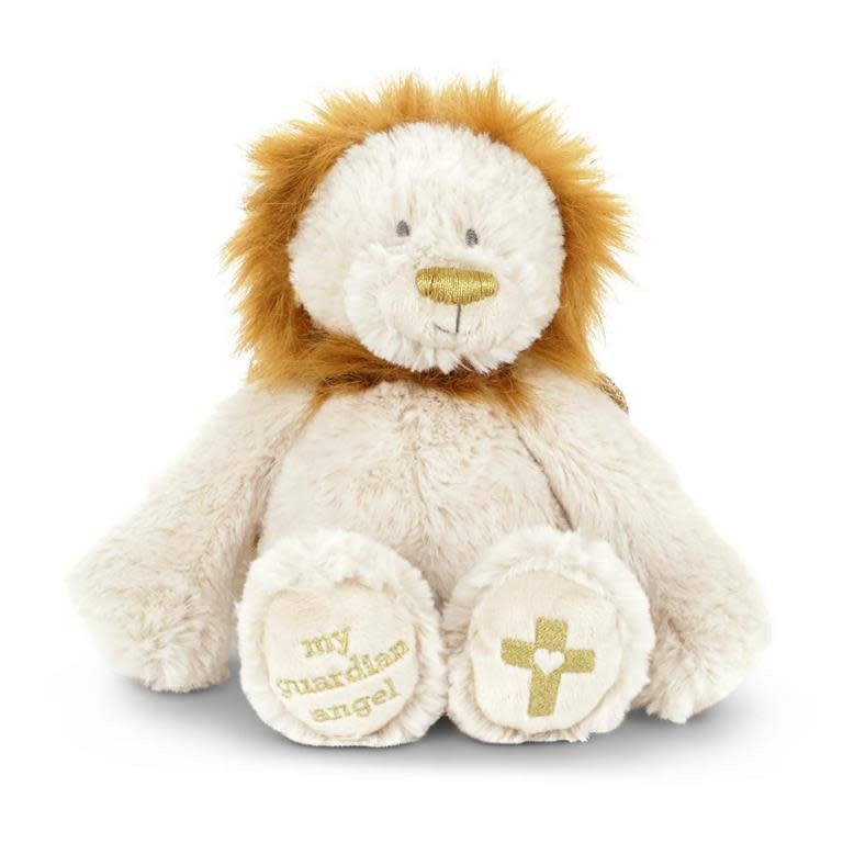 Plush Lion Guardian Angel