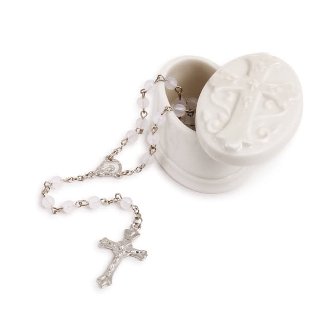 Trinket Box & Rosary