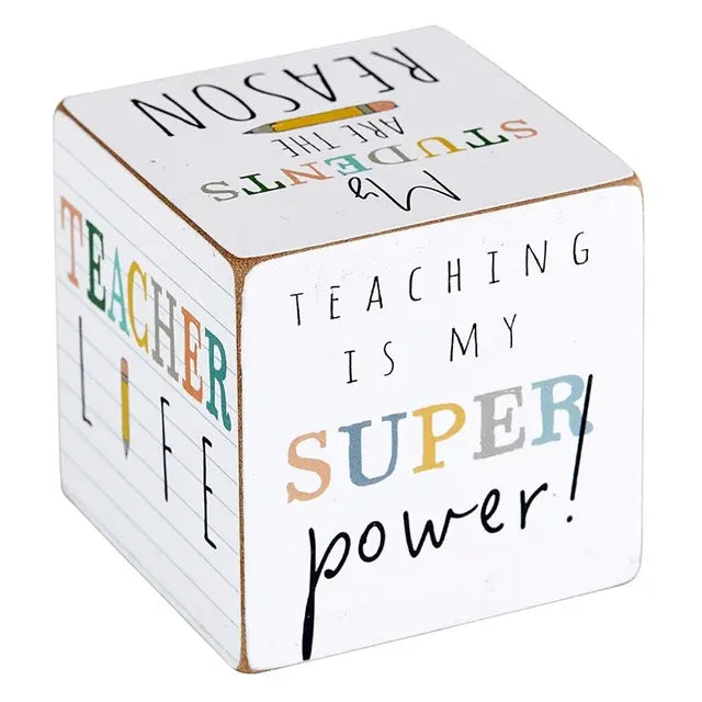 Teacher Life Cube